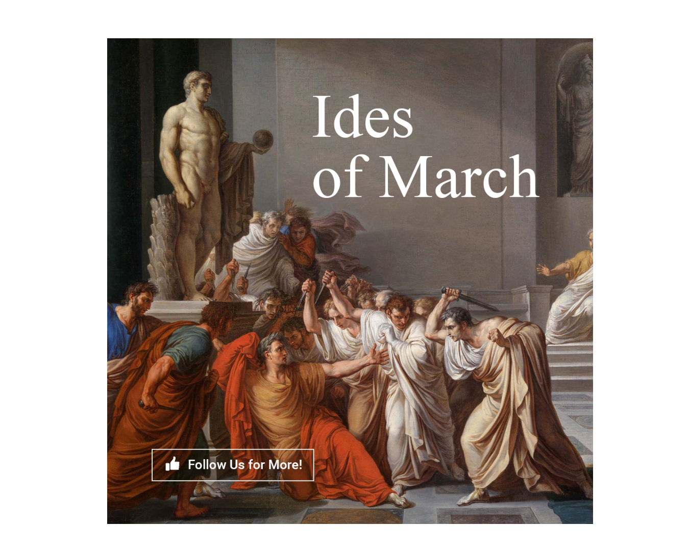The Ides of March the first day of the Roman New Year West Orlando